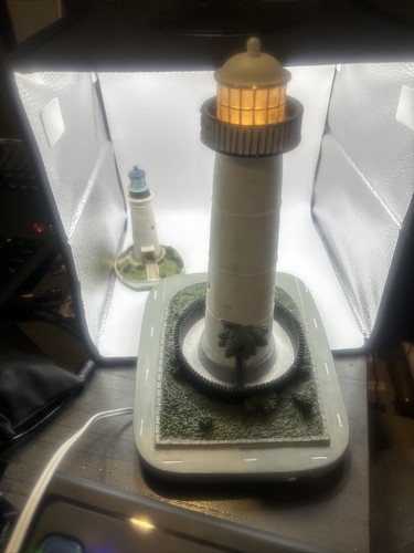 Lighted lighthouse set - lighted, with