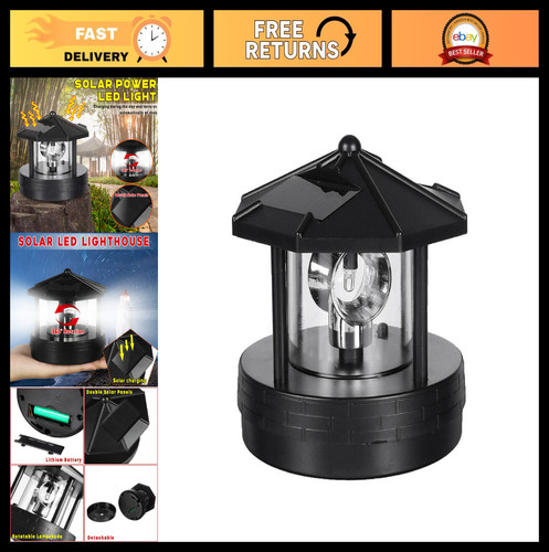 Solar powered rotating led - solar,