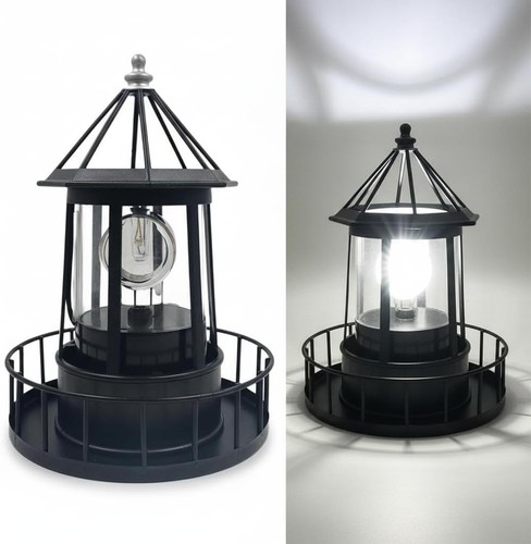 Solar lighthouse lamp 360 - solar,